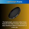 Hoya PRO ND-EX 62mm ND Filter ND8  3-Stop Light Reduction for Precise Exposure Control, ACCU-ND Technology for True Color, No IR Light Leaks, Neutral Density Camera Lens Filter for Photo & Video view 3