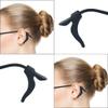 YINGFENG 22 Pairs Black Silicone Eyeglass Ear Grip with Storage Box, Anti Slip Eyeglass Retainer, Premium Silicone Ear Hook, Never Worry About Missing Your Glasses or Sunglasses Again view 3