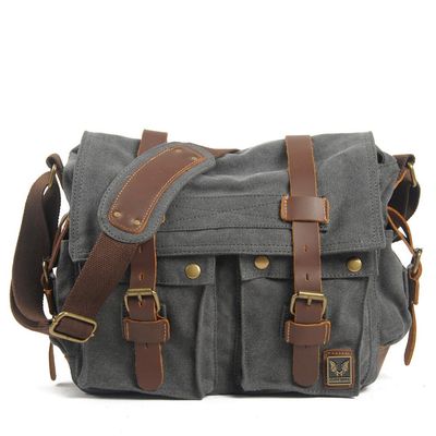 Eysee SLR Camera Bag, Canvas Bag, Shoulder Bags for Men, Shoulder Bag for Cameras, gray,