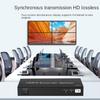HDMI Extender Splitter, 1080P@60Hz 1X4 HDMI Extender Over Ethernet Multiple receivers hdmi to ethernet Splitter multiport hdmi Extenders EDID Presets 50M POC (1X4) view 4