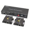HDMI Extender Splitter, 1080P@60Hz 1X4 HDMI Extender Over Ethernet Multiple receivers hdmi to ethernet Splitter multiport hdmi Extenders EDID Presets 50M POC (1X2) view 1