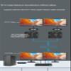 HDMI Extender Splitter, 1080P@60Hz 1X4 HDMI Extender Over Ethernet Multiple receivers hdmi to ethernet Splitter multiport hdmi Extenders EDID Presets 50M POC (1X2) view 3