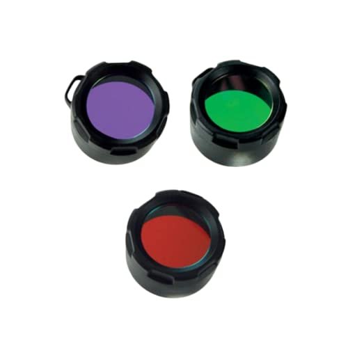 PowerTac FilterCoverKit-4: 63.5Mm Filter Cover Kit for Spartacus/Patrolman Series