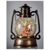 Holyart LED Lantern Santa Claus Snow Globe Bronze 25x20x16 cm view 2