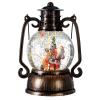 Holyart LED Lantern Santa Claus Snow Globe Bronze 25x20x16 cm view 3