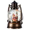 Holyart LED Lantern Santa Claus Snow Globe Bronze 25x20x16 cm view 4