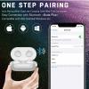 UrbanX Street Buds Plus for Realme 8i - True Wireless Earbuds w/Hands Free Controls (Wireless Charging Case Included) - White view 4