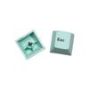 KPREPUBLIC WM Elegant Beige Green Dye Sub Keycap Thick PBT Cherry Profile for Keyboard 87 tkl 104 ansi xd64 bm60 xd68 bm65 bm68 (WM Beige Green Set x1) view 2