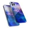 DesignSkinz - Compatible with Apple iPhone 13 Mini - Protective Vinyl Decal Wrap Skin Cover (Screen Trim & Back Glass Skin) - Space Light Rays view 2