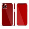 DesignSkinz - Compatible with Apple iPhone 11 Pro Max - Protective Vinyl Decal Wrap Skin Cover (Screen Trim & Back Glass Skin) - Solid Dark Red view 3