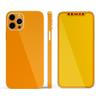 DesignSkinz - Compatible with Apple iPhone X/XS - Protective Vinyl Decal Wrap Skin Cover (Screen Trim & Back Glass Skin) - Solid Orange view 3