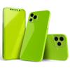 DesignSkinz - Compatible with Apple iPhone 7 Plus - Protective Vinyl Decal Wrap Skin Cover (Screen Trim & Back Glass Skin) - Solid Green V3 view 1