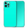 DesignSkinz - Compatible with Apple iPhone SE (2020) - Protective Vinyl Decal Wrap Skin Cover (Screen Trim & Back Glass Skin) - Solid Mint V2 view 4