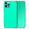 DesignSkinz - Compatible with Apple iPhone 11 Pro Max - Protective Vinyl Decal Wrap Skin Cover (Screen Trim & Back Glass Skin) - Solid Mint V3 view 4