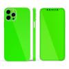 DesignSkinz - Compatible with Apple iPhone 13 Pro - Protective Vinyl Decal Wrap Skin Cover (Screen Trim & Back Glass Skin) - Solid Lime Green V2 view 3