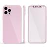 DesignSkinz - Compatible with Apple iPhone 13 Mini - Protective Vinyl Decal Wrap Skin Cover (Screen Trim & Back Glass Skin) - Baby Pink Pastel Color view 3