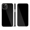 DesignSkinz - Compatible with Apple iPhone 6 Plus/6S Plus - Protective Vinyl Decal Skin Cover (Screen Trim & Back Glass Skin) - Solid State Black view 3
