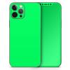 DesignSkinz - Compatible with Apple iPhone 11 Pro Max - Protective Vinyl Decal Wrap Skin Cover (Screen Trim & Back Glass Skin) - Solid Green V2 view 4