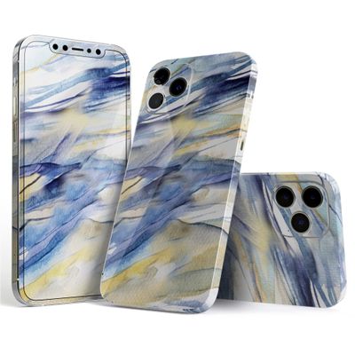 DesignSkinz - Compatible with Apple iPhone XR - Protective Vinyl Decal Wrap Skin Cover (Screen Trim & Back Glass Skin) - Papered Slate