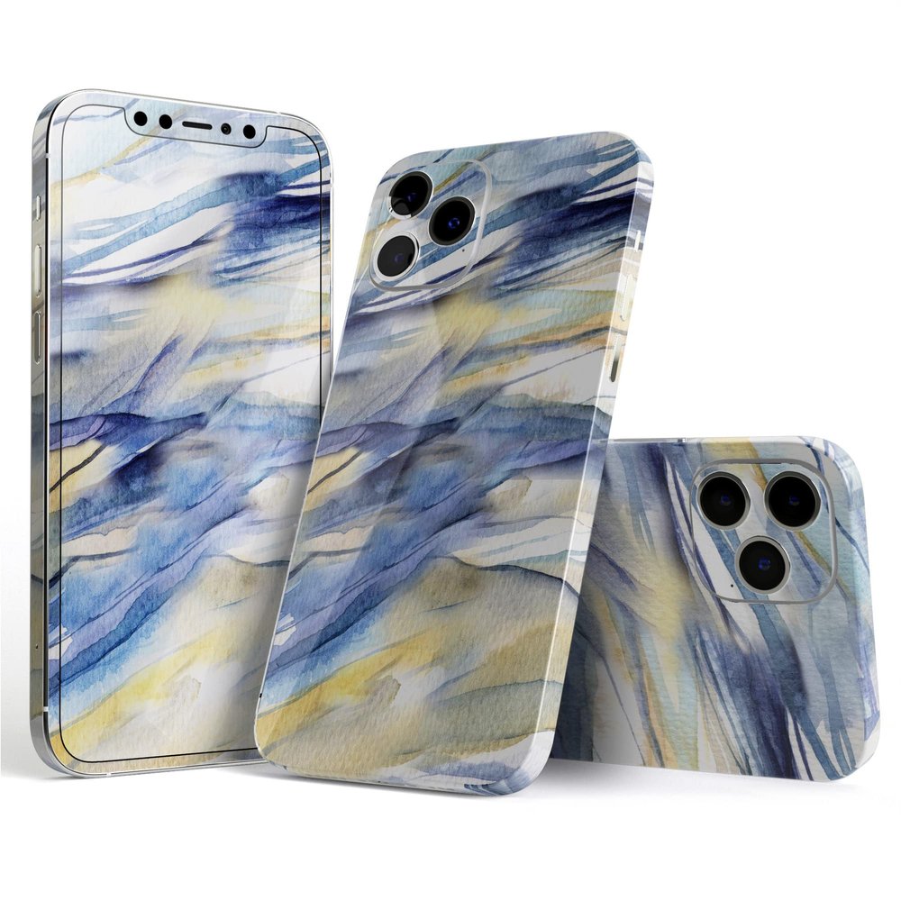 DesignSkinz - Compatible with Apple iPhone XR - Protective Vinyl Decal Wrap Skin Cover (Screen Trim & Back Glass Skin) - Papered Slate