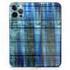 DesignSkinz - Compatible with Apple iPhone 7 - Protective Vinyl Decal Wrap Skin Cover (Screen Trim & Back Glass Skin) - Blue and Green Tye-Dyed Wood view 4