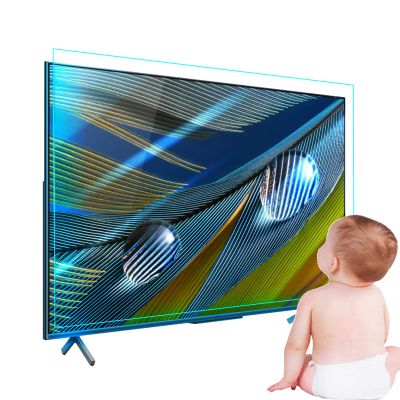 AIZYR Anti-Blue Light TV Screen Protector, 32-75 Inch Matte Screen Protector Filter Reduce Glare Reflection and Eyes Strain - Help Sleep Better,58 in 1269 X 721mm