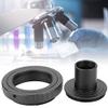 TYZK Microscope Kit Microscope Eyepiece Metal Adapter Ring 23.2mm Mount Microscope Lens Adapters view 2