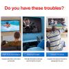 JHZDX 32-75 Inch TV Screen Anti Blue Light Filter Film, Screen Matte Protector, Blocking Harmful Blue Light from 380 to 495nm, for Sharp Sony Samsung Hisense LG Etc,50"(1101 * 620mm) view 2