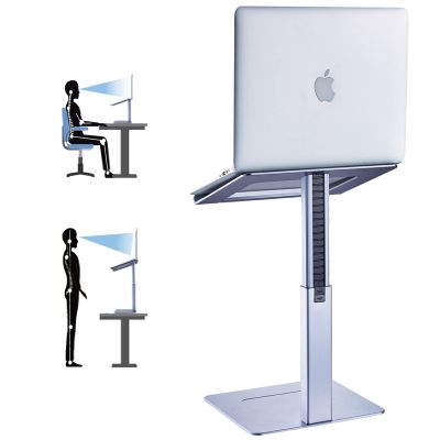 VECOFO Adjustable Laptop Stand, Tall, Strong, Airflow, Suitable for 13.3-17.3 Inch Laptops, Lift Screen to Eye Level for Video Conferences