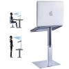 VECOFO Adjustable Laptop Stand, Tall, Strong, Airflow, Suitable for 13.3-17.3 Inch Laptops, Lift Screen to Eye Level for Video Conferences view 1