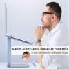 VECOFO Adjustable Laptop Stand, Tall, Strong, Airflow, Suitable for 13.3-17.3 Inch Laptops, Lift Screen to Eye Level for Video Conferences view 3