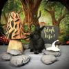 10x8FT Cartoon Forest Backdrop Old Trees Green Vine Photography Background Mushroom Tree Inside Cabin Decoration Dreamlike Forest Cartoon Backdrop for Kids Adults Portraits Studio Props view 2