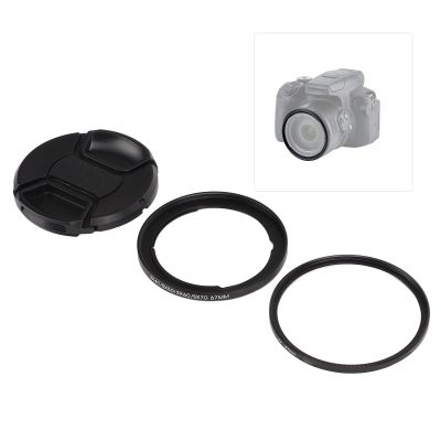 67mm Camera Filter, Filter Ring Lens Set, for SX40/SX50/SX60/SX70 Cameras