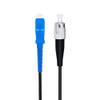 Jeirdus 25M SC to FC Outdoor Armored Simplex 9/125 SM Fiber Optic Cable Jumper Optical Patch Cord Singlemode 25Meters 80ft SC-FC view 2