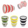 Lens Front Ring + Focus Ring + Zoom Ring Rubber Band Protector for DSLR Camera Silicon Case Anti-Slip 58 77mm Wristband Bracelet (Caliber : 77mm, Color : Red) view 1