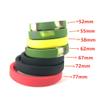 Lens Front Ring + Focus Ring + Zoom Ring Rubber Band Protector for DSLR Camera Silicon Case Anti-Slip 58 77mm Wristband Bracelet (Caliber : 77mm, Color : Red) view 3
