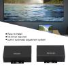 Zunate 2PCS USB HDMI KVM Extender, 1080P Ethernet Cable- Extension Up to 120m,Cat6 to HDMI Receiver, USB Keyboard Mouse Support(#3) view 2