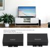 Zunate 2PCS USB HDMI KVM Extender, 1080P Ethernet Cable- Extension Up to 120m,Cat6 to HDMI Receiver, USB Keyboard Mouse Support(#3) view 3