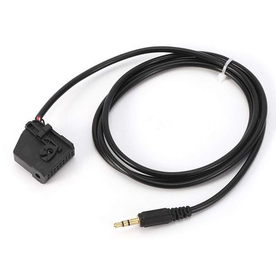 Yuecoom AUX Input Adapter Cable, 3.5mm Mp3 Connector Plug and Play Lossless Sound Quality for CLK Sl SLK W168 W202 W203 W208