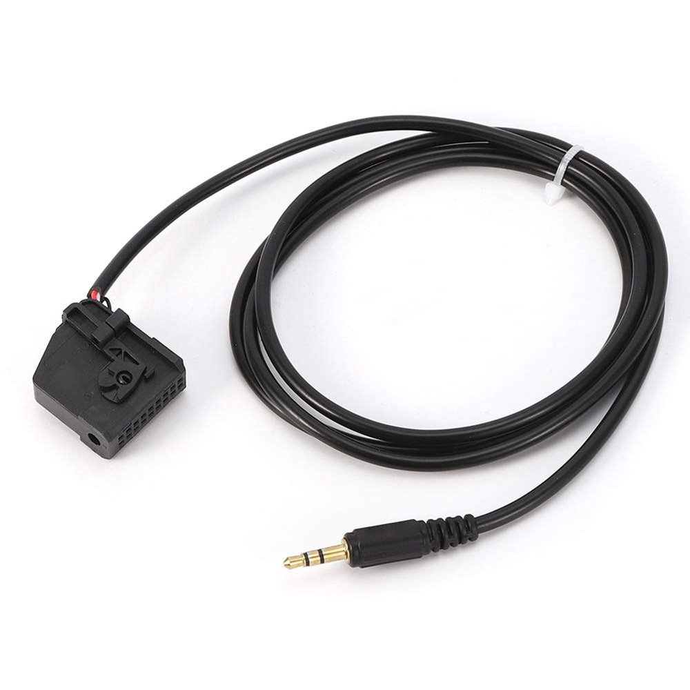 Yuecoom AUX Input Adapter Cable, 3.5mm Mp3 Connector Plug and Play Lossless Sound Quality for CLK Sl SLK W168 W202 W203 W208
