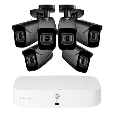 8-Channel Fusion NVR System with 4K (8MP) IP Cameras 6 / Black