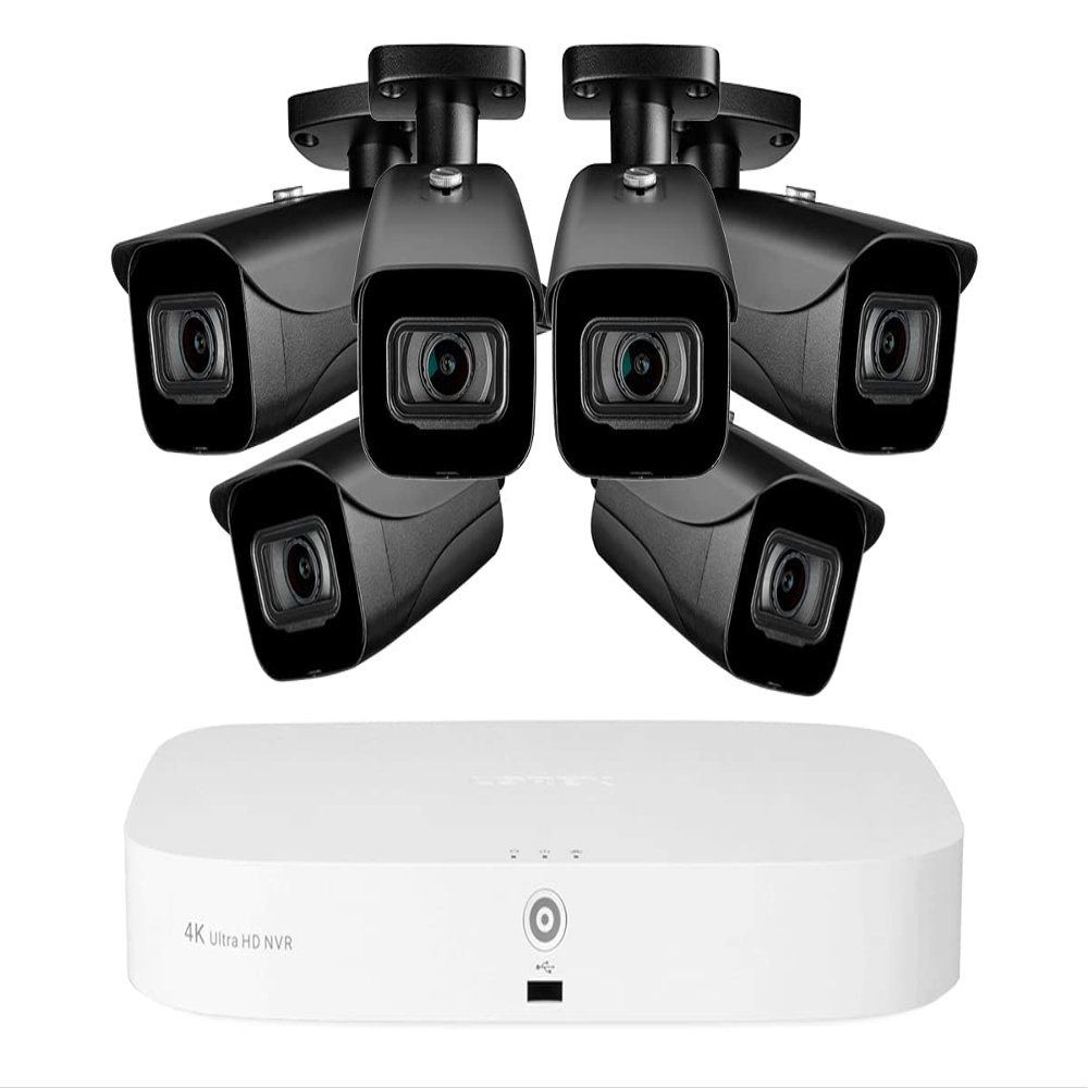 8-Channel Fusion NVR System with 4K (8MP) IP Cameras 6 / Black