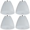 Rockville PEN-525T 5.25" 70V Hanging Pendant Speaker, Detachable Euroblock Terminals, Built-in 100V/70V Transformer, for Commercial and Restaurant, 4-Piece view 1