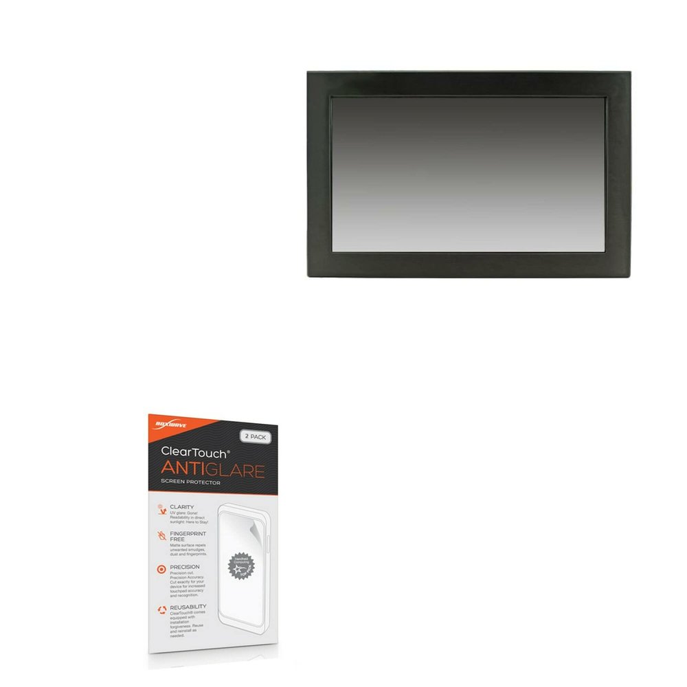 BoxWave Screen Protector Compatible with SuperLogics SL-PPC-24A-LL1900A-S19-C - ClearTouch Anti-Glare (2-Pack), Anti-Fingerprint Matte Film Skin
