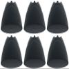 Rockville PEN-525T 5.25" 70V/100V Hanging Pendant Speaker, 35W (8 Ohm RMS), Multiple Wattage Taps, Black, for Restaurants and Commercial Spaces, 6-Piece view 1