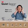 3m QUIETSPSIOC Quiet Space Headphones, Black view 2