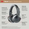 3m QUIETSPSIOC Quiet Space Headphones, Black view 4