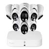 4K 8-channel 2TB Wired NVR System with Smart Deterrence Cameras 8 view 1
