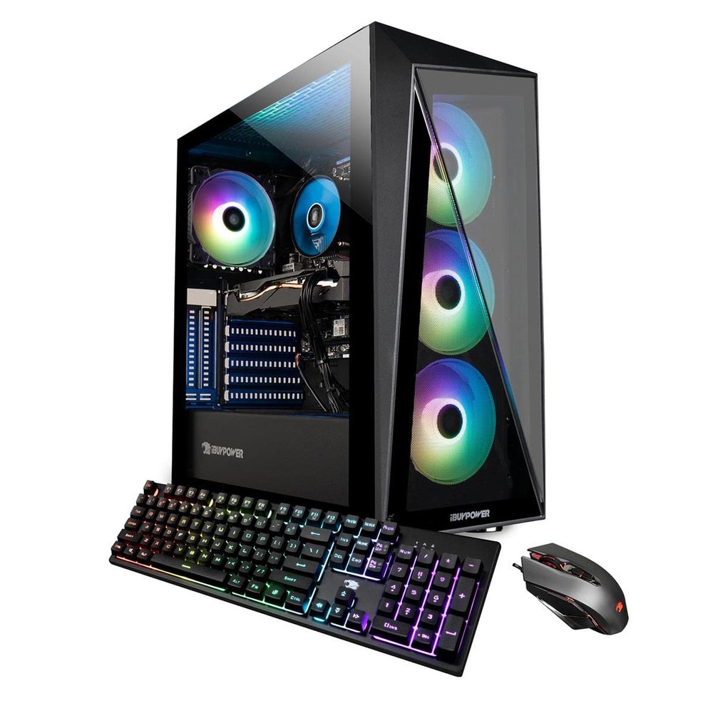 iBUYPOWER Pro Gaming PC Computer Desktop TraceMR 231i (Intel i5-11400F 2.6GHz, GeForce RTX 2060 6GB, 16GB DDR4 RAM, 480 GB SSD, WiFi Ready, Windows 11 Home)