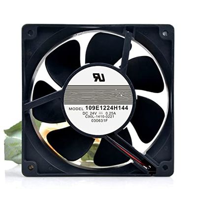 109E1224H144 Fan 24V 0.25A 120mm120mm38mm Server Cooling Fan